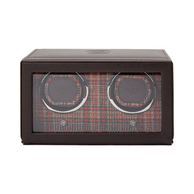 WOLF WM Brown Double Watch Winder