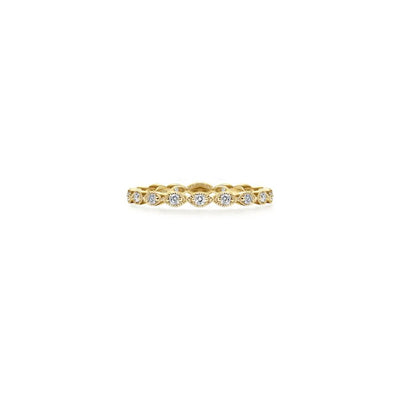 Gabriel & Co. Marquise Station Diamond Ring