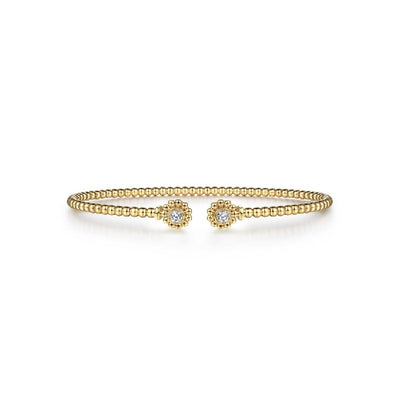 Gabriel & Co. Flower Caps Bujukan Split Cuff