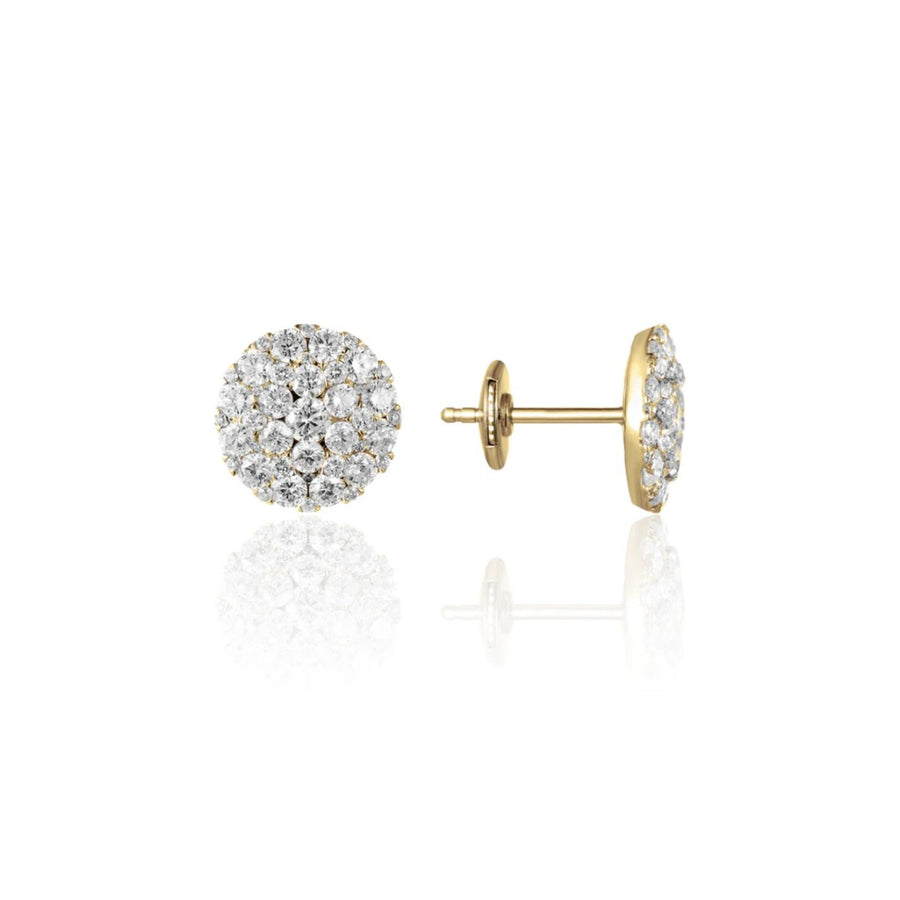 Large Cluster Diamond Studs