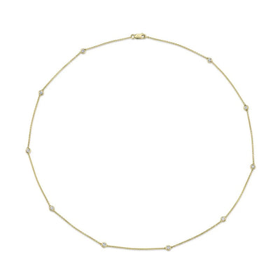 Shy Creation Diamond By the Yard Necklace