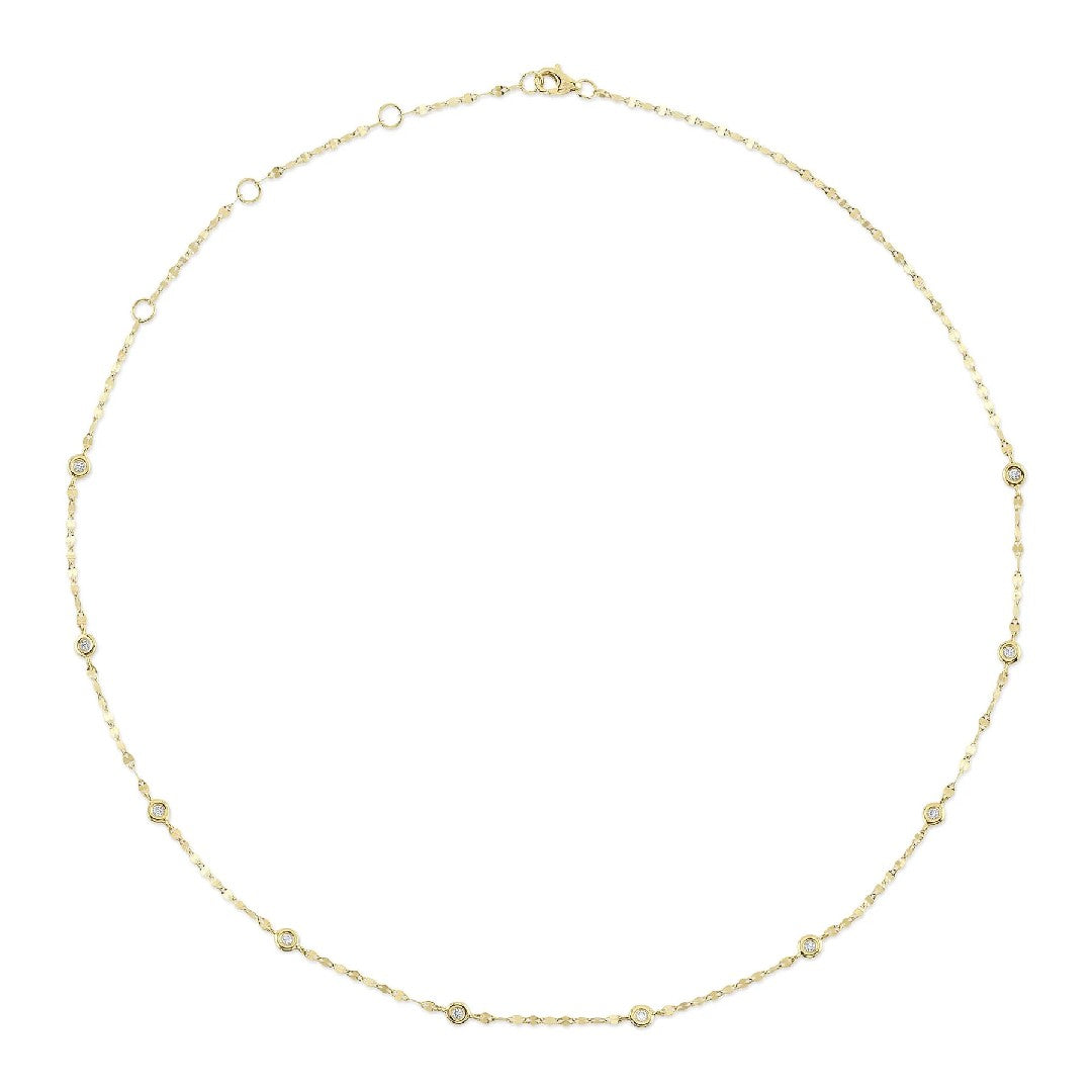 Shy Creation Diamond by the Yard Necklace