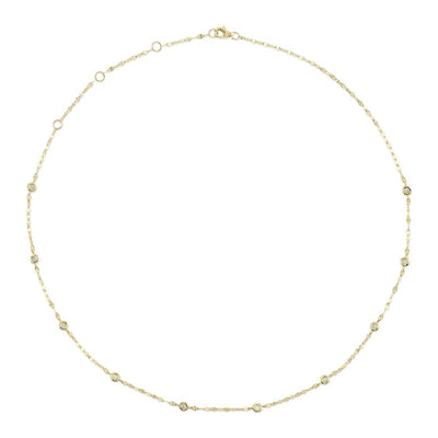 Shy Creation Diamond by the Yard Necklace