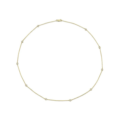 Shy Creation Diamond Station 0.54ctw Necklace