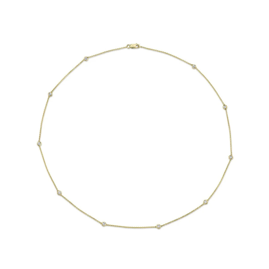 Shy Creation Diamond Station 0.54ctw Necklace