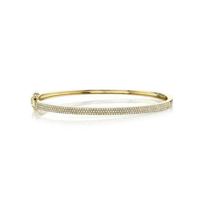 Shy Creation Pave Diamond Bangle