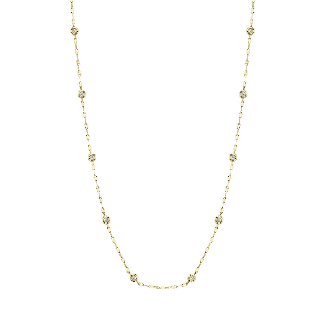 Shy Creation Diamond by the Yard Necklace