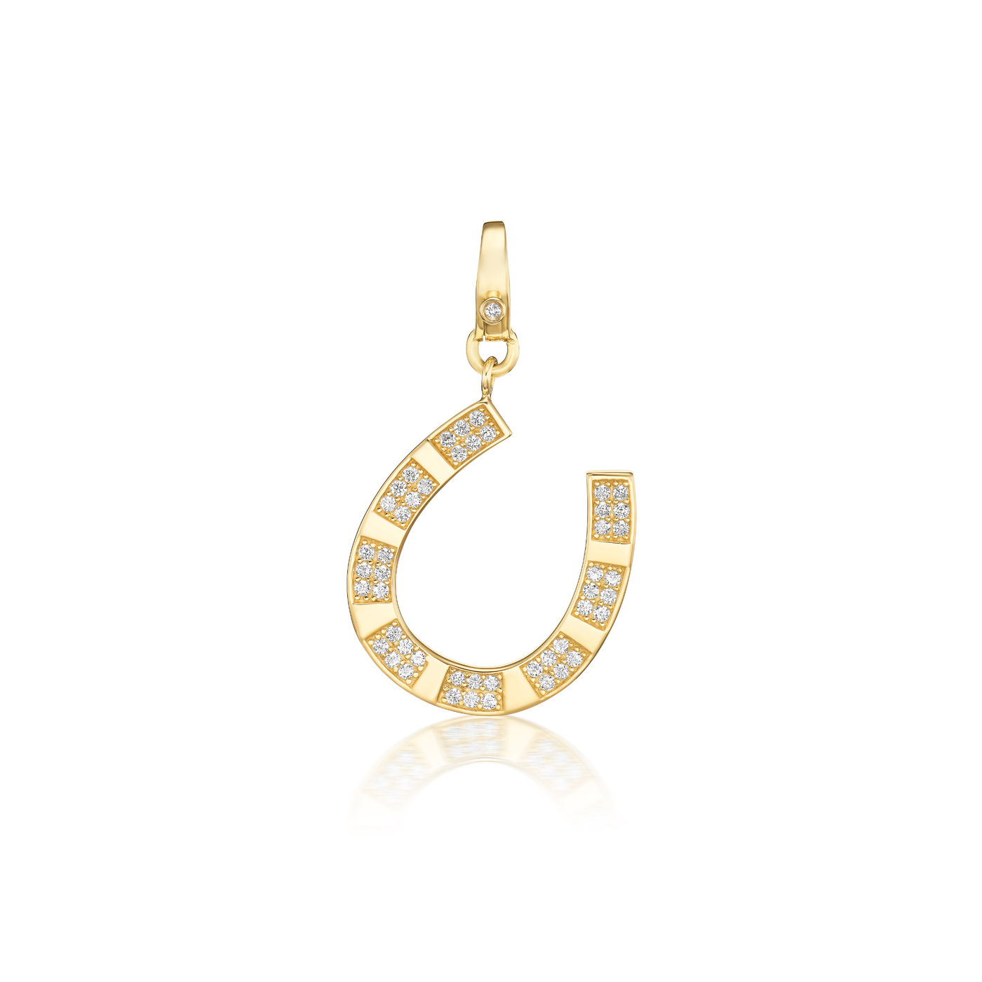Tara Mikolay Diamond Horseshoe Charm