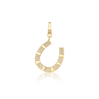 Tara Mikolay Diamond Horseshoe Charm