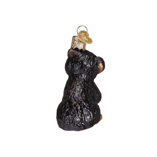 Old World Christmas Yorkie Puppy Ornament