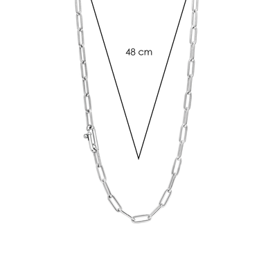 Rectangle Chain Necklace – Adriana Pappas Jewelry