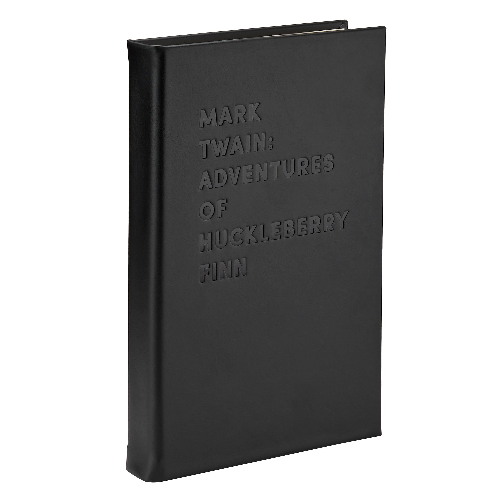 Adventures Of Huckleberry Finn Leather Bound Keepsake Book