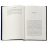 The Great Gatsby Navy Bonded Leather Book