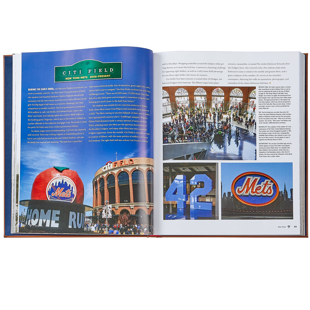 Ballparks Past & Present Keepsake Book