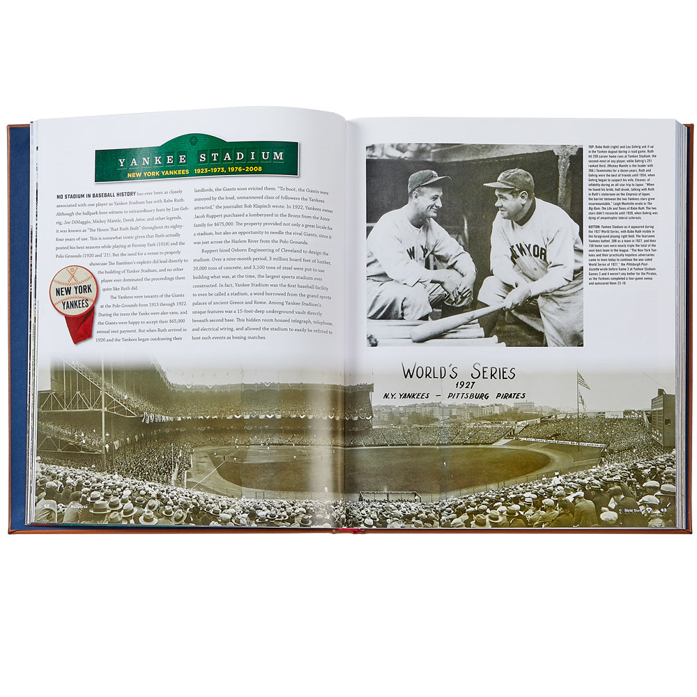 Ballparks Past & Present Keepsake Book