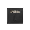 Churchill Wit And Wisdom Leather Bound Keepsake Book