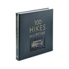 100 Hikes Of A Lifetime in Green Bonded Leather