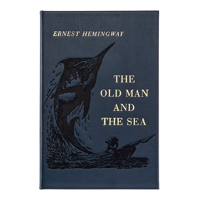 The Old Man And The Sea Navy Bonded Leather