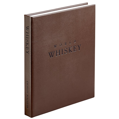 World Whiskey Leather Bound Book