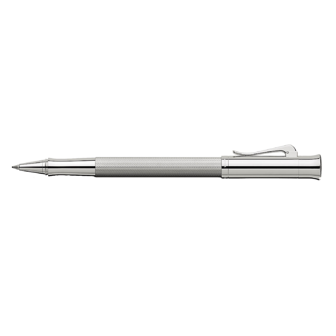 Graf von Faber-Castell "Guilloche" Barley Rhodium Pen