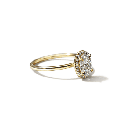 Marilyn Halo Engagement Ring