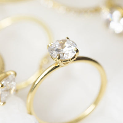 Grace Solitaire Engagement Ring