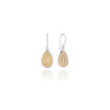 Anna Beck Dotted Two Tone Small Teardrop Earrings