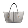 Annabel Ingall Small Isabella Tote in Silver