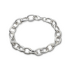 Large-Link Charm Bracelet in Silver