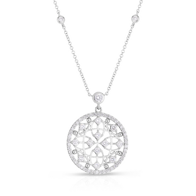 Scott Mikolay Celebration Diamond Necklace with by the Yard Style Chain