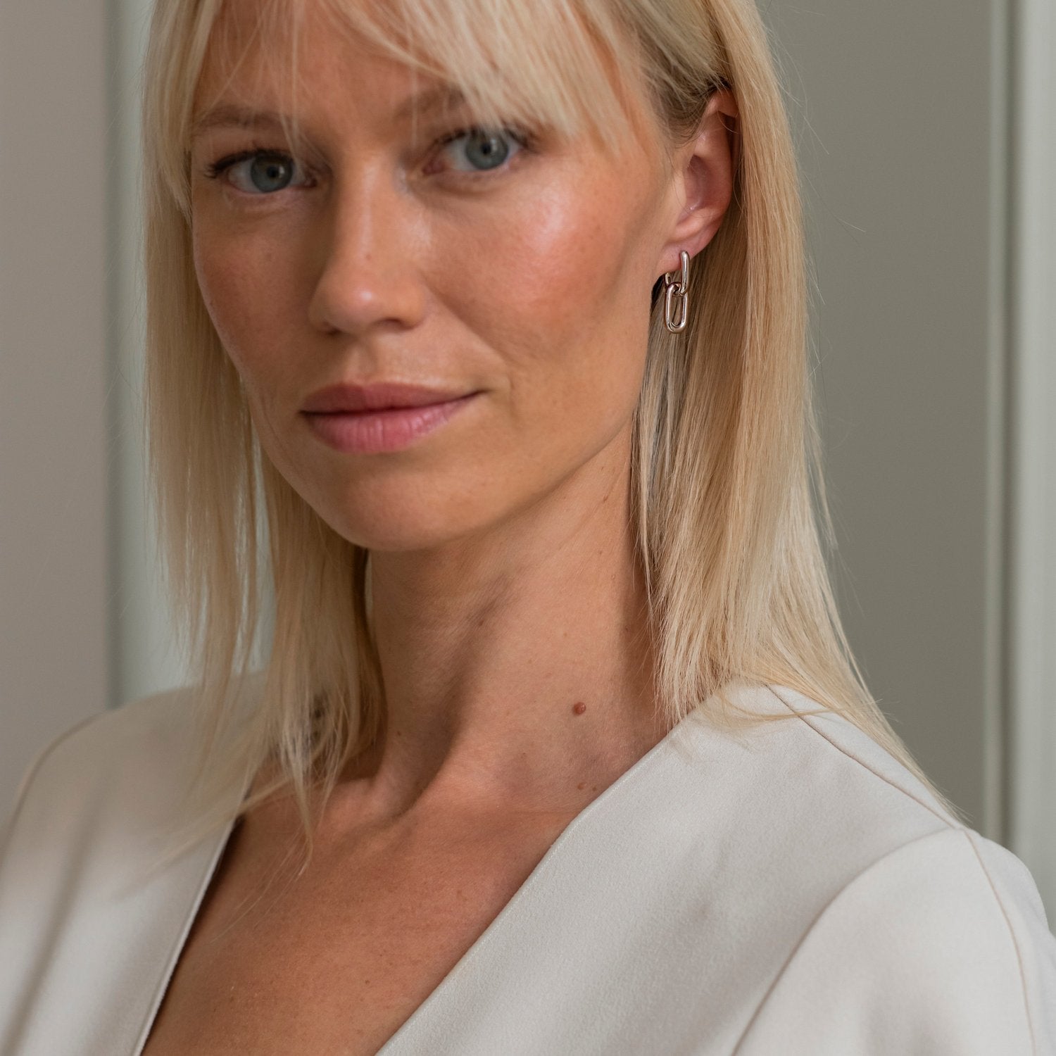 Ti Sento Milano Chain Link Earrings