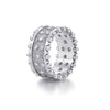 Diamond Crown Wide Ring by Scott Mikolay from the Aragon Collection