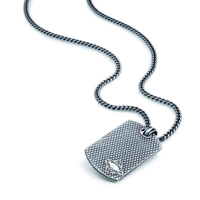 Mens Dog Tag Necklace by Jewelry Designer Scott Mikolay