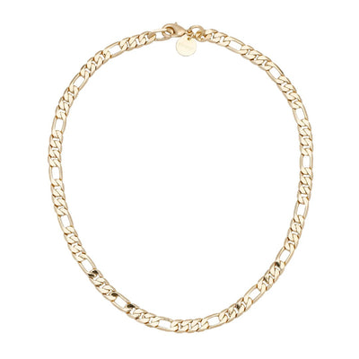 Baby Axel Figaro Chain Necklace in Gold