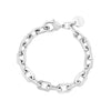 Lennon Link Chain Bracelet in Silver