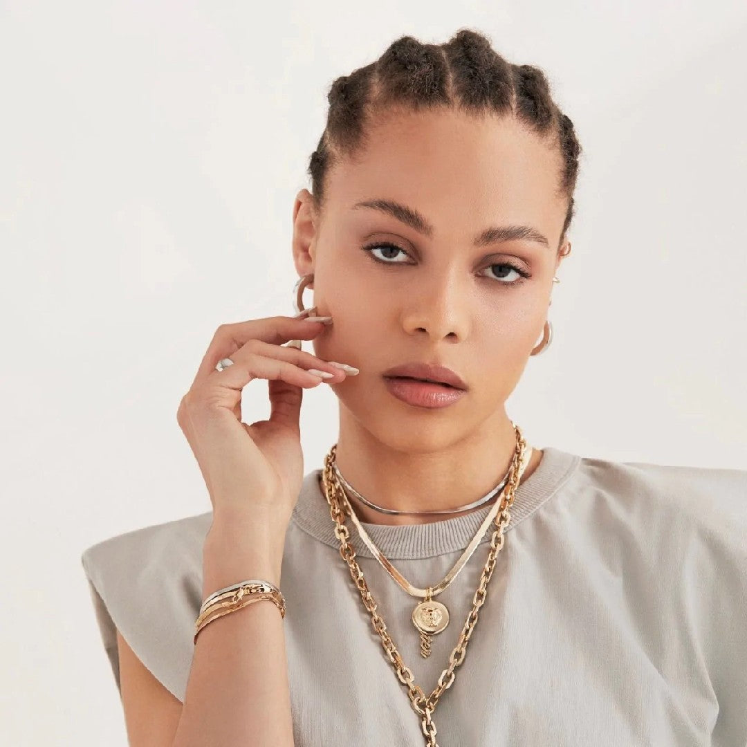 Eklexic Leni Lion Charm in Gold