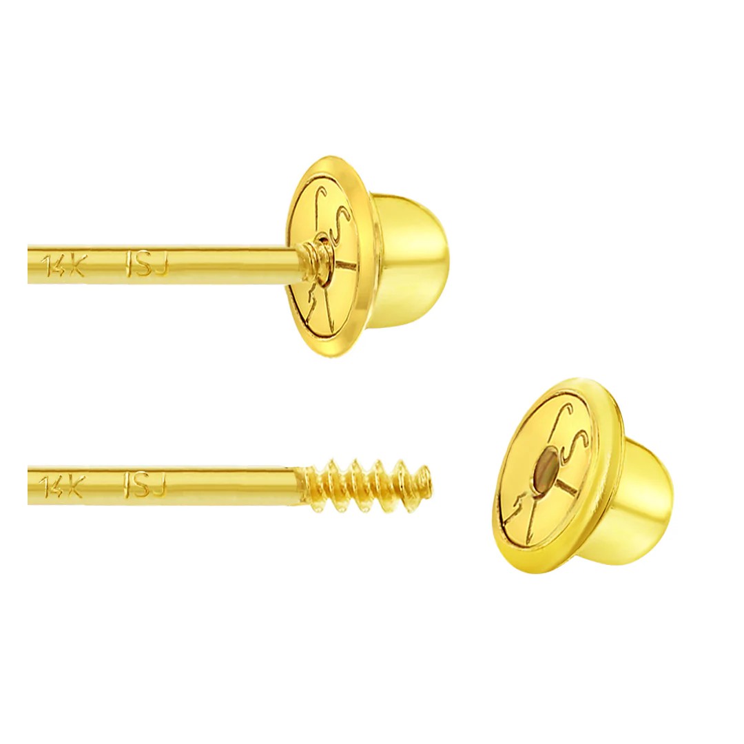 Enamel Cupcake Little Girl's Stud Earrings