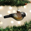 Old World Christmas Vintage Chickadee Ornament