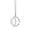Monica Rich Kosann Apollo Bow & Arrow Charm With Sapphires Necklace