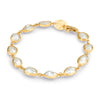 Freshwater Pearl 24k Yellow Gold Bracelet