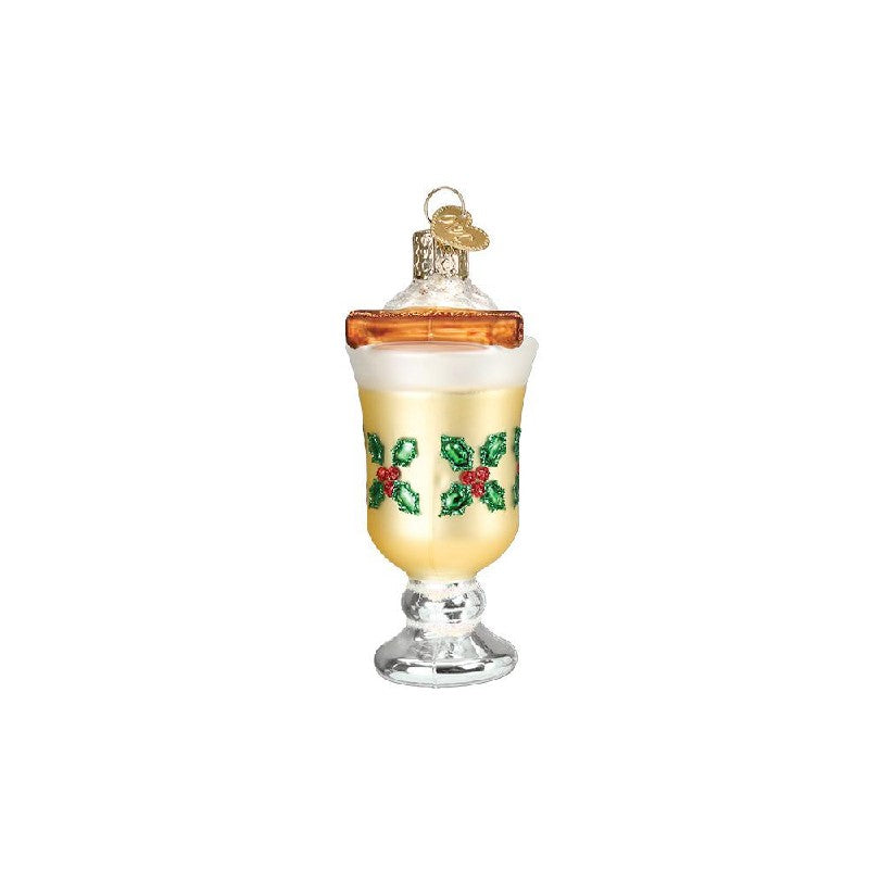 Old World Christmas Eggnog Ornament
