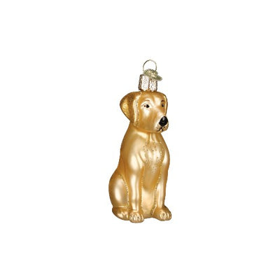 Old World Christmas Yellow Labrador Retriever Ornament