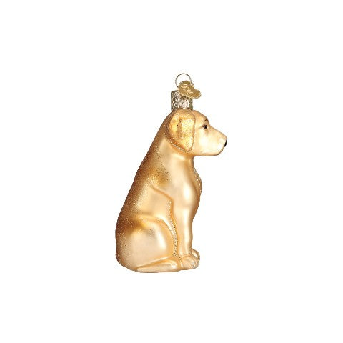 Old World Christmas Yellow Labrador Retriever Ornament