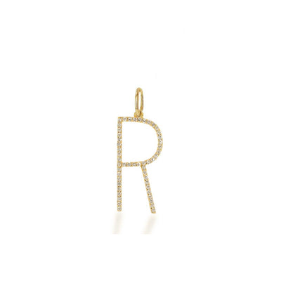 Rachel Reid Oversized Diamond Letter Charm