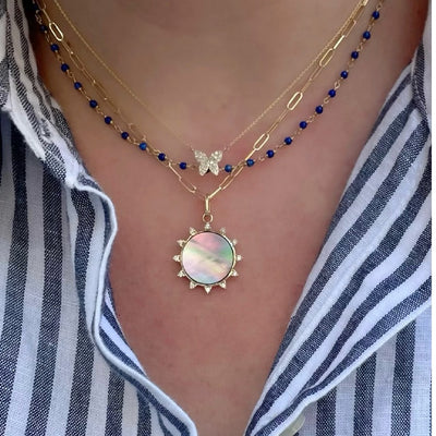 Rachel Reid Mini Oval Link Chain Necklace