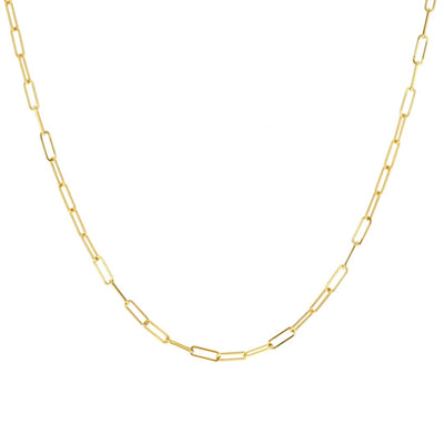 Mini Oval Link Chain Necklace