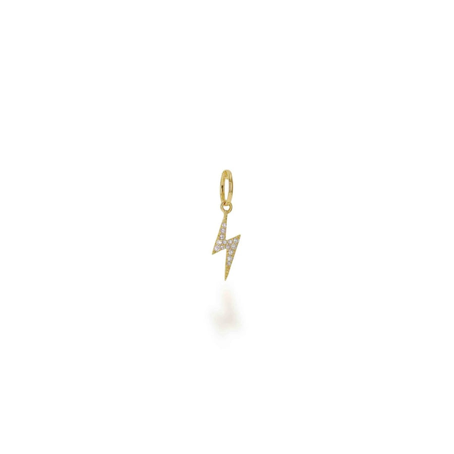 Rachel Reid Mini Pave Lightning Bolt Charm