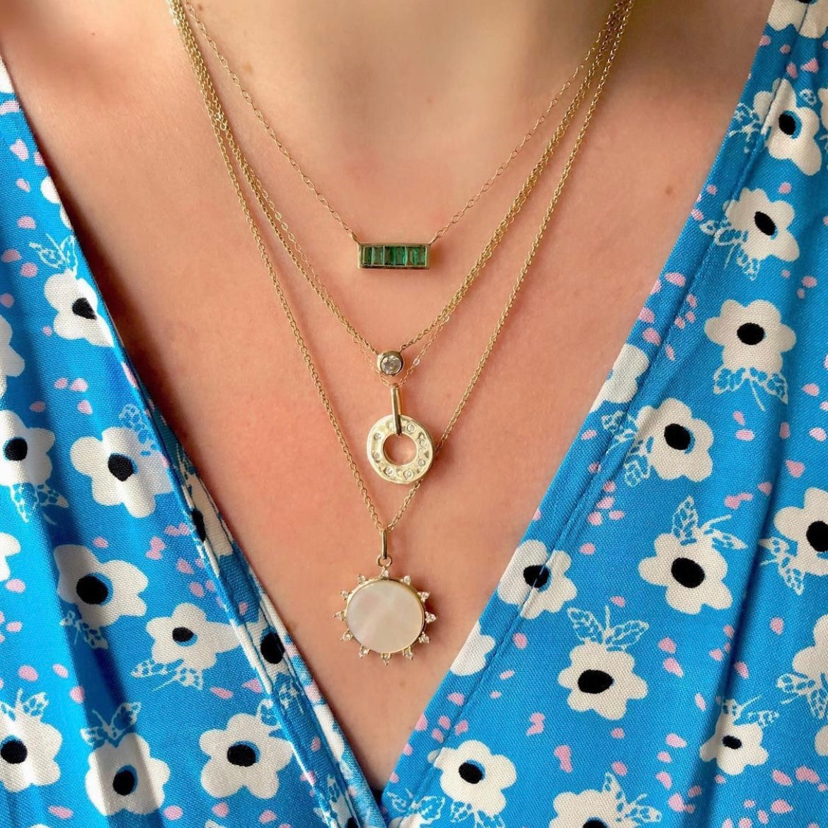 Rachel Reid Diamond Spinner Charm
