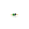 Rachel Reid Sapphire and Emerald Moi and Toi Ring