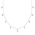 Scott Mikolay Celebration Rhombus Diamond Dangle Necklace - 9 Stations